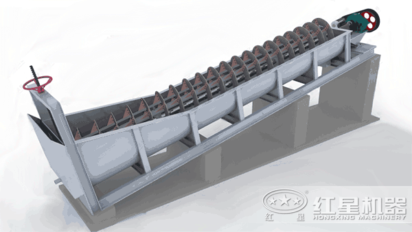 螺旋洗石機(jī)工作模擬動(dòng)圖