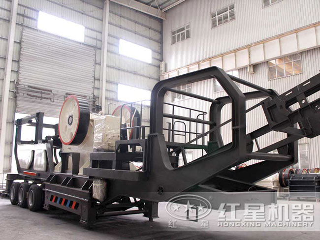 時(shí)產(chǎn)40噸車載流動(dòng)打沙機(jī)，縱橫于重慶城鄉(xiāng)之間