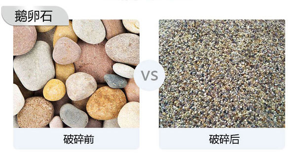 鵝卵石破碎能做石子嗎？會(huì)用到哪些設(shè)備？