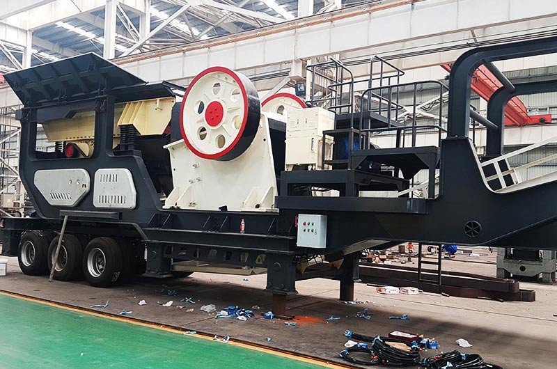 車載流動(dòng)破碎石仔機(jī)，一體式作業(yè)，碎石更輕松