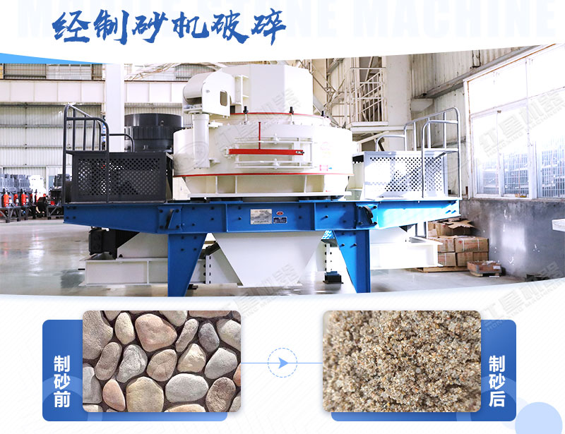 制砂機的沙子質量如何？能否用于混凝土路面？